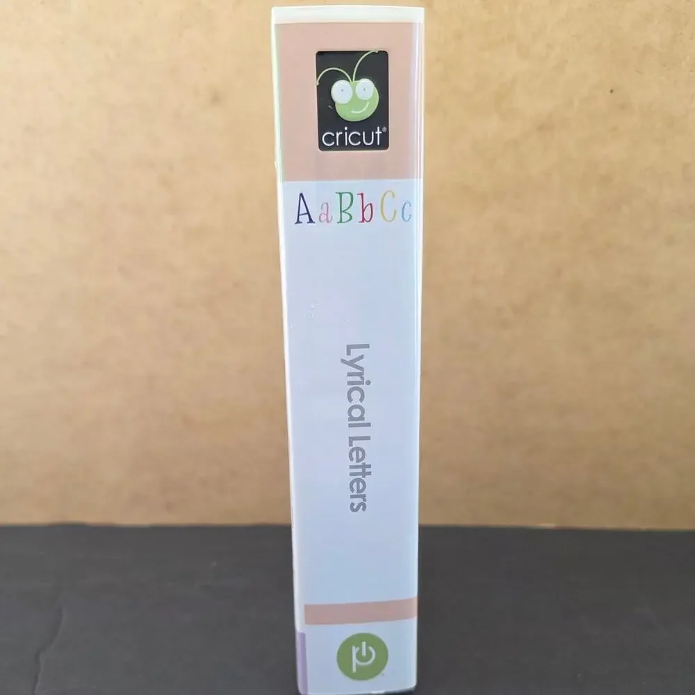 Cricut Lyrical Letters Font Cartridge for original legacy Cricut
